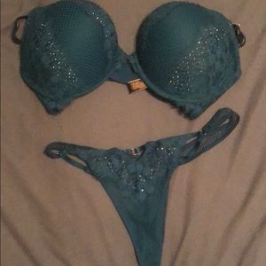 Bra and panty set. Panties are a medium